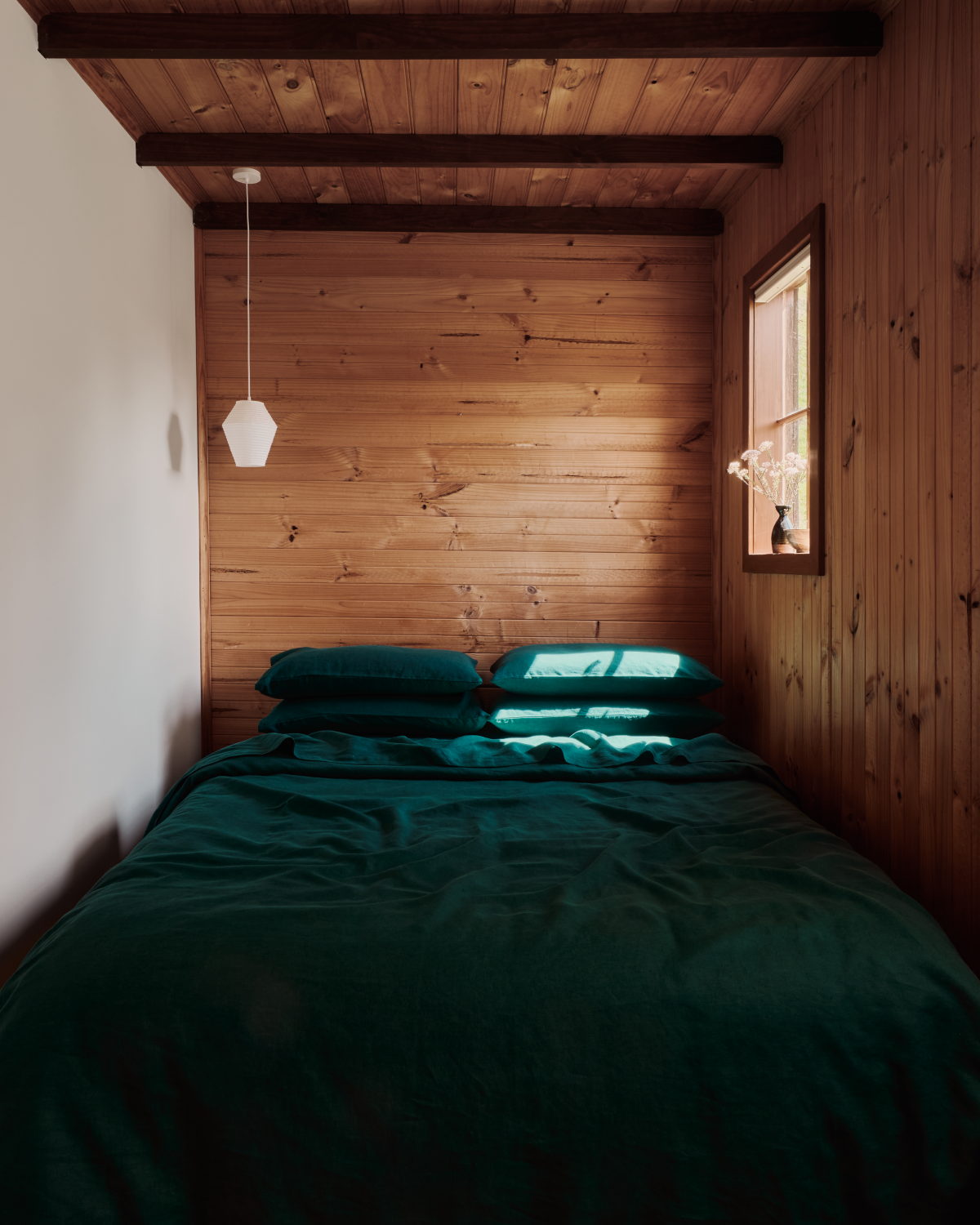 Forest 100% French Flax Linen Flat Sheet