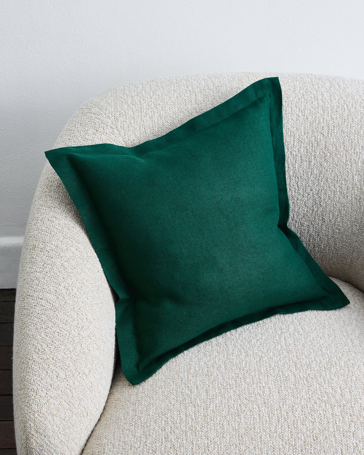 Forest 100% French Flax Linen Cushion Cover