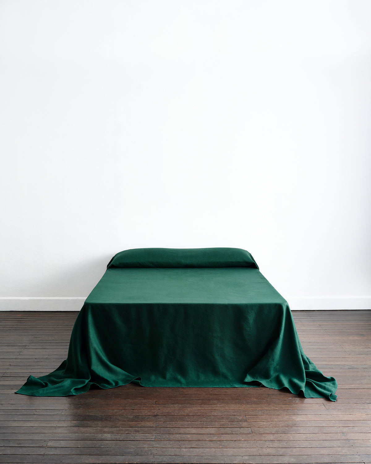 Forest Heavy Linen Bed Cover