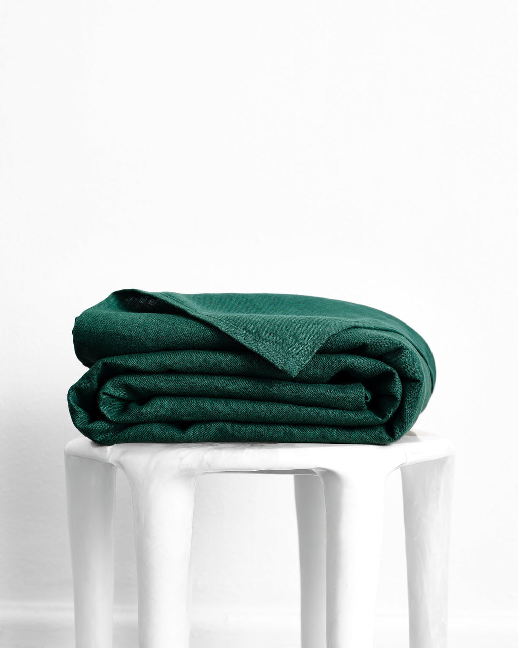 Forest Heavy Linen Bed Cover