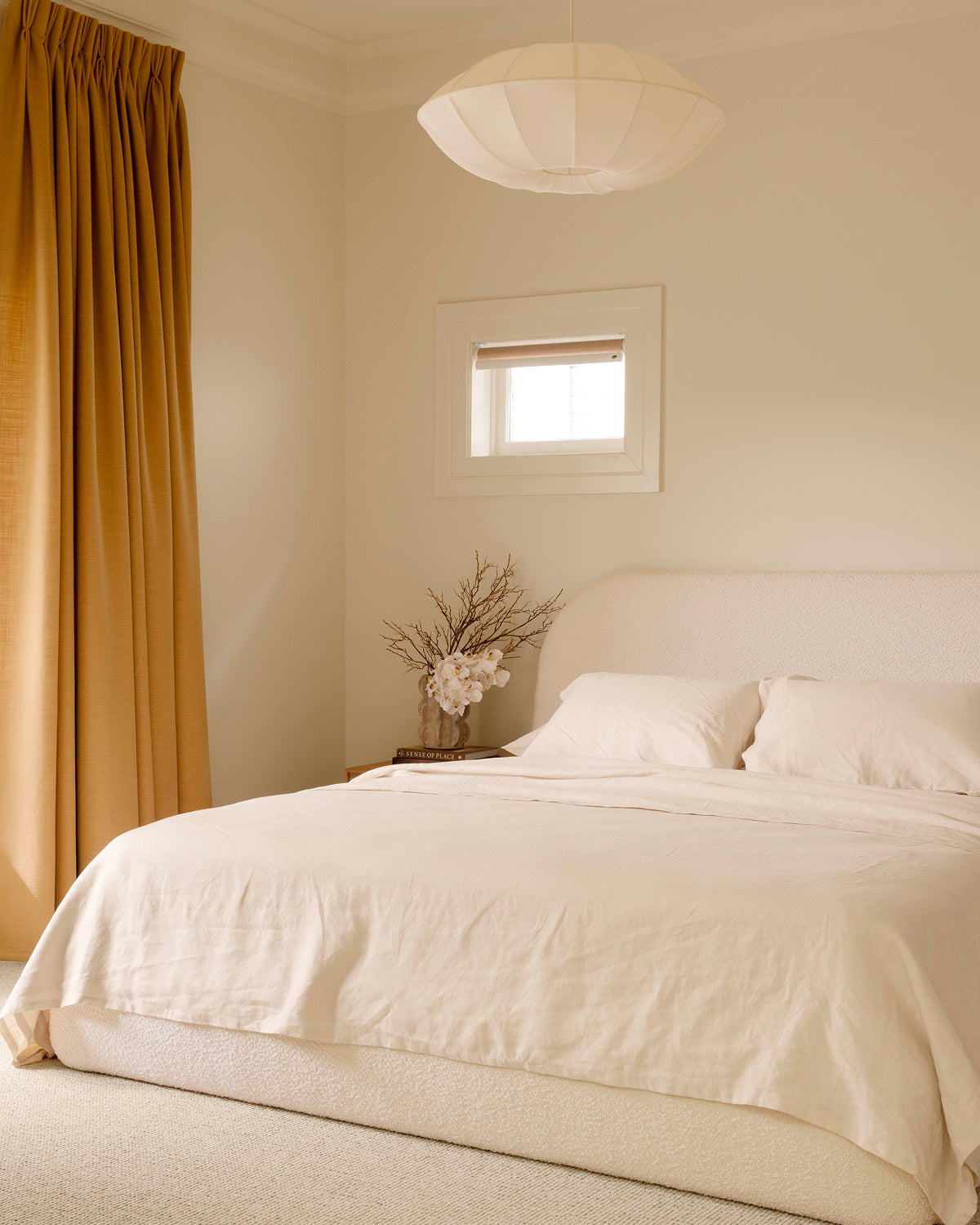 Cr¨¨me 100% French Flax Linen Duvet Cover Set