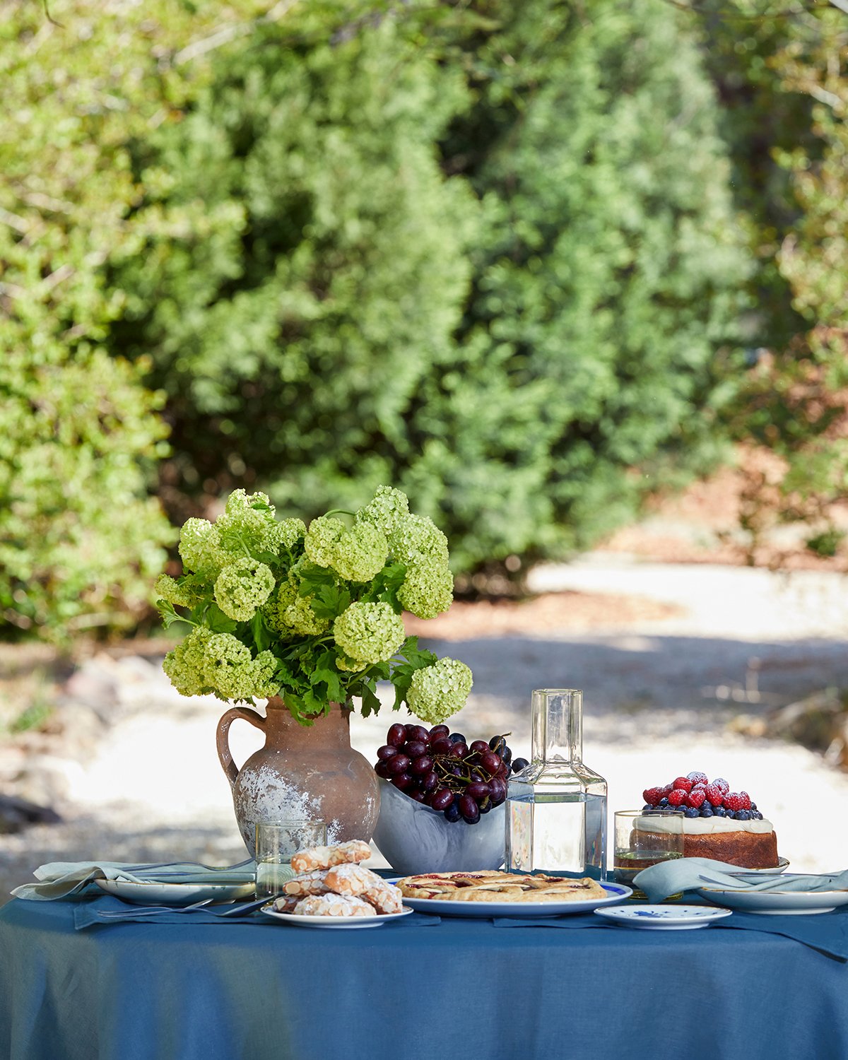 Petrol 100% French Flax Linen Placemats (Set of Four)