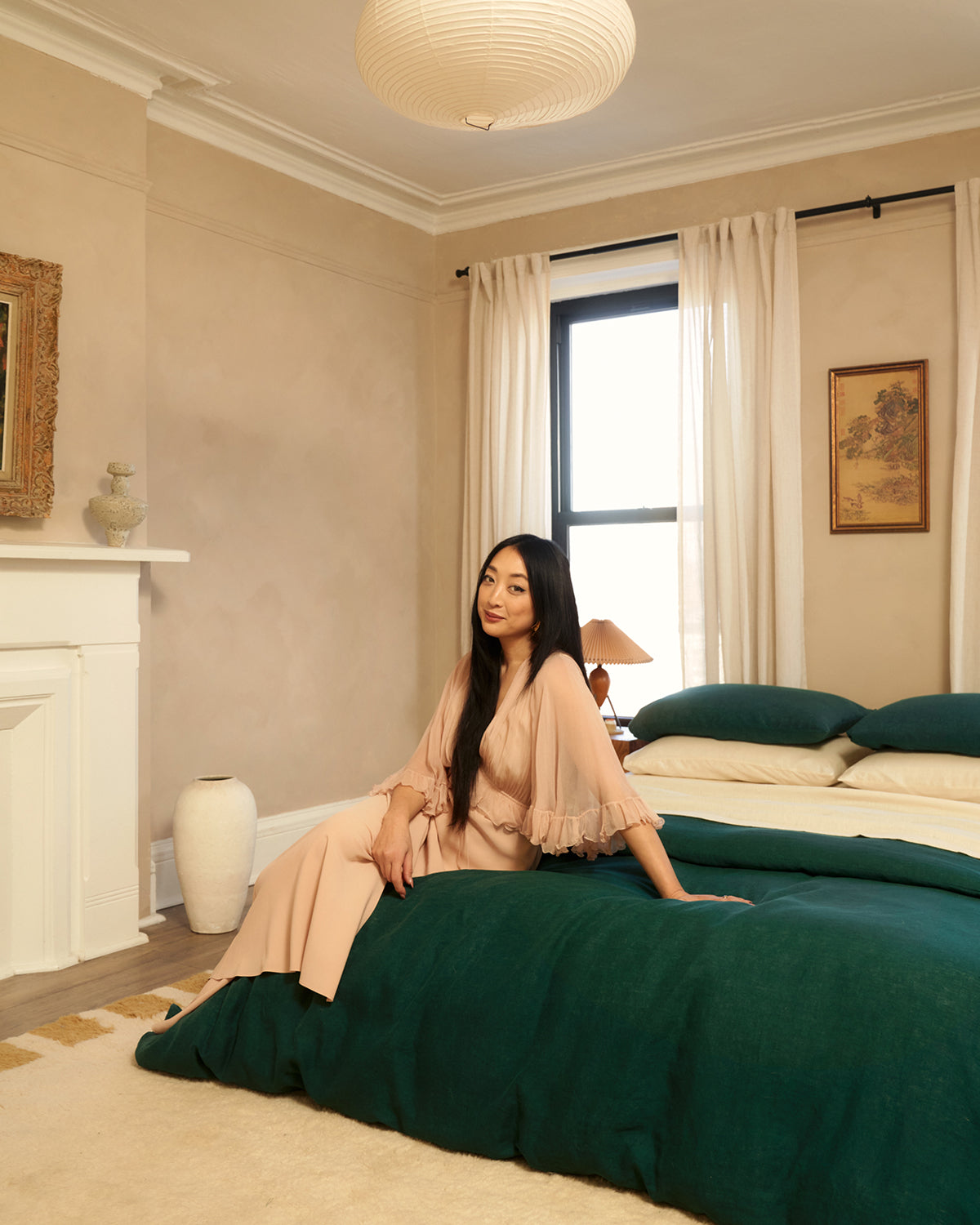 Forest 100% French Flax Linen Bedding Set