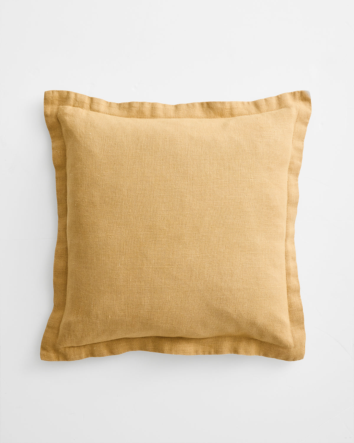 Caramel 100% French Flax Linen Cushion Cover
