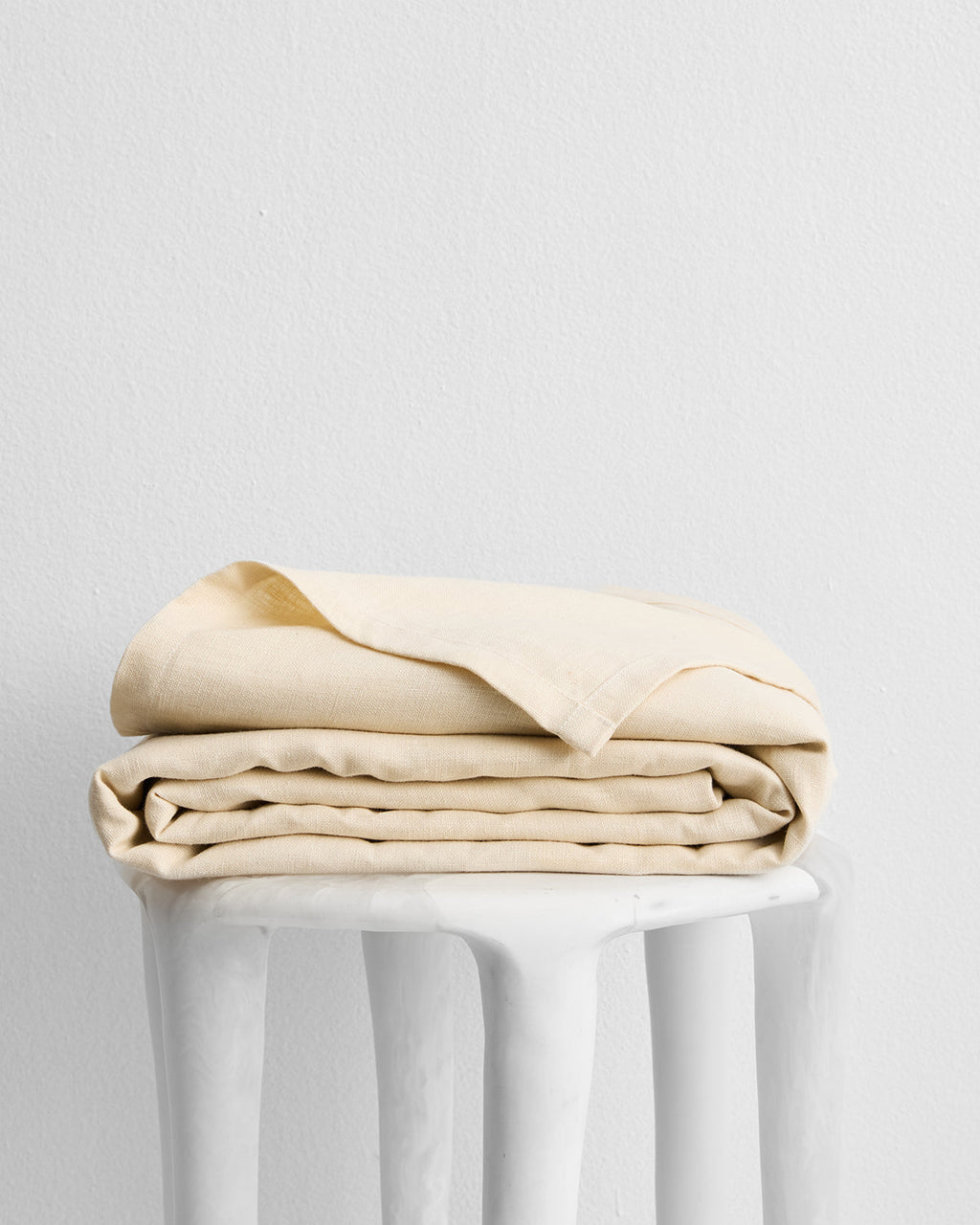 Cr¨¨me Heavy Linen Bed Cover
