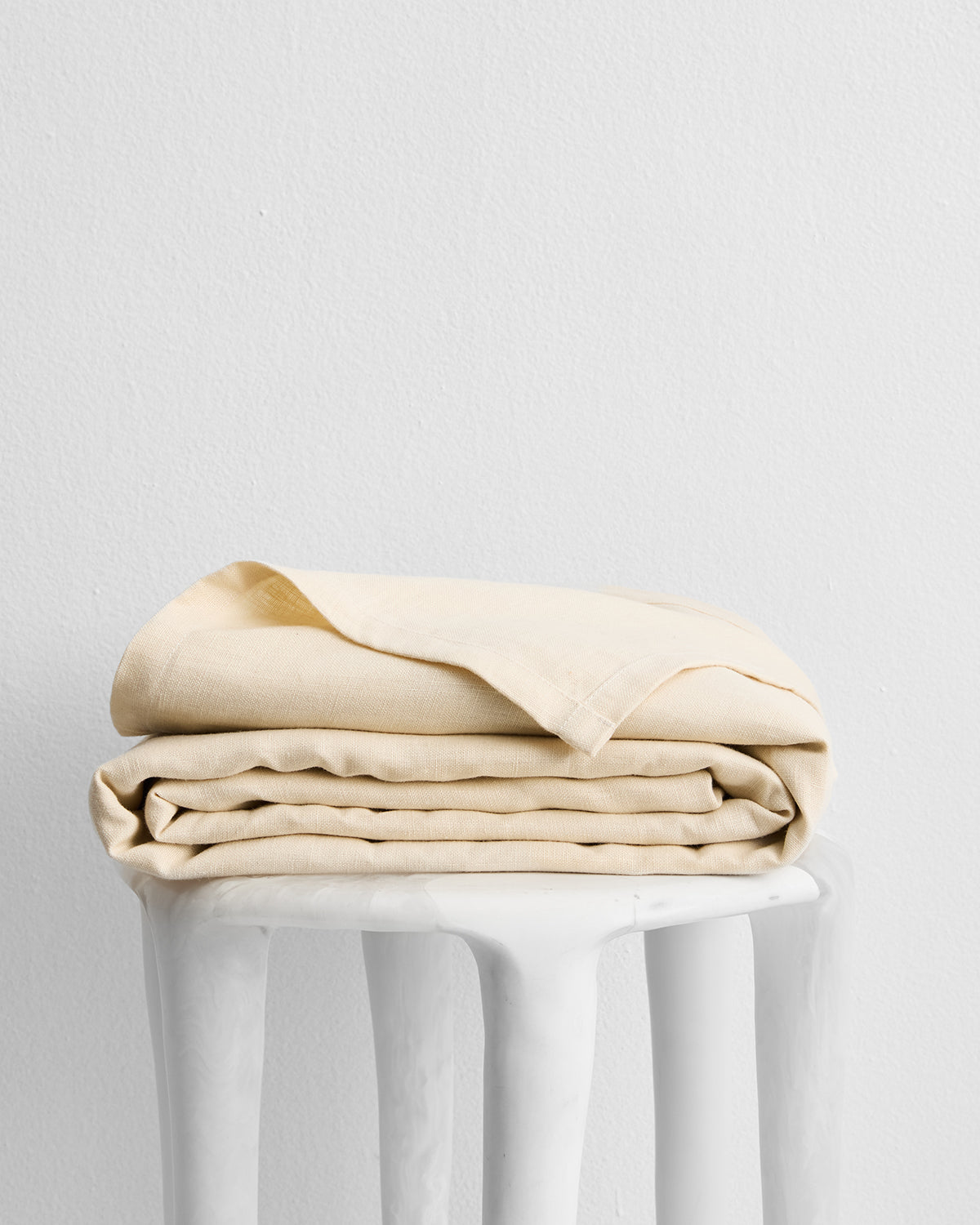 Cr¨¨me Heavy Linen Bed Cover