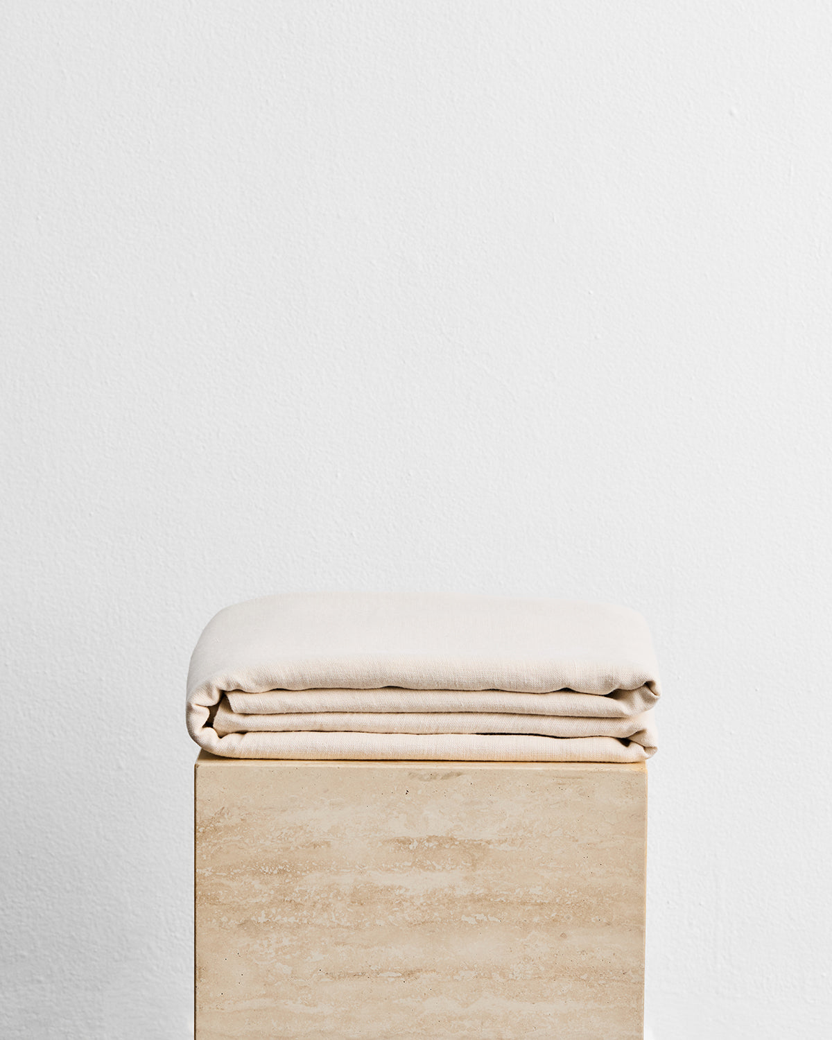 Cr¨¨me 100% French Flax Linen Throw