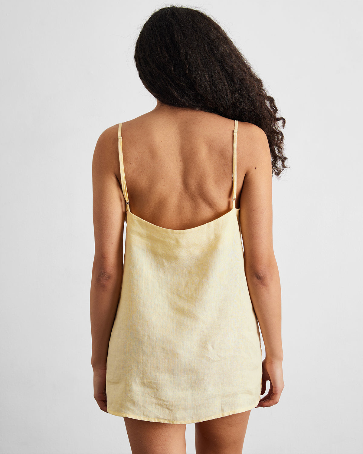 Limoncello 100% French Flax Linen Slip