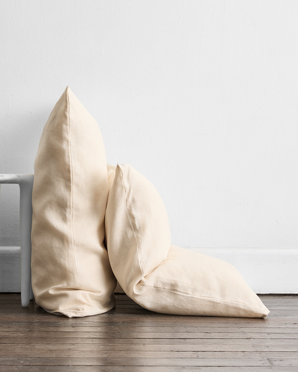 Cr¨¨me, Pink Clay & Terracotta 100% French Flax Linen Bedding Bundle