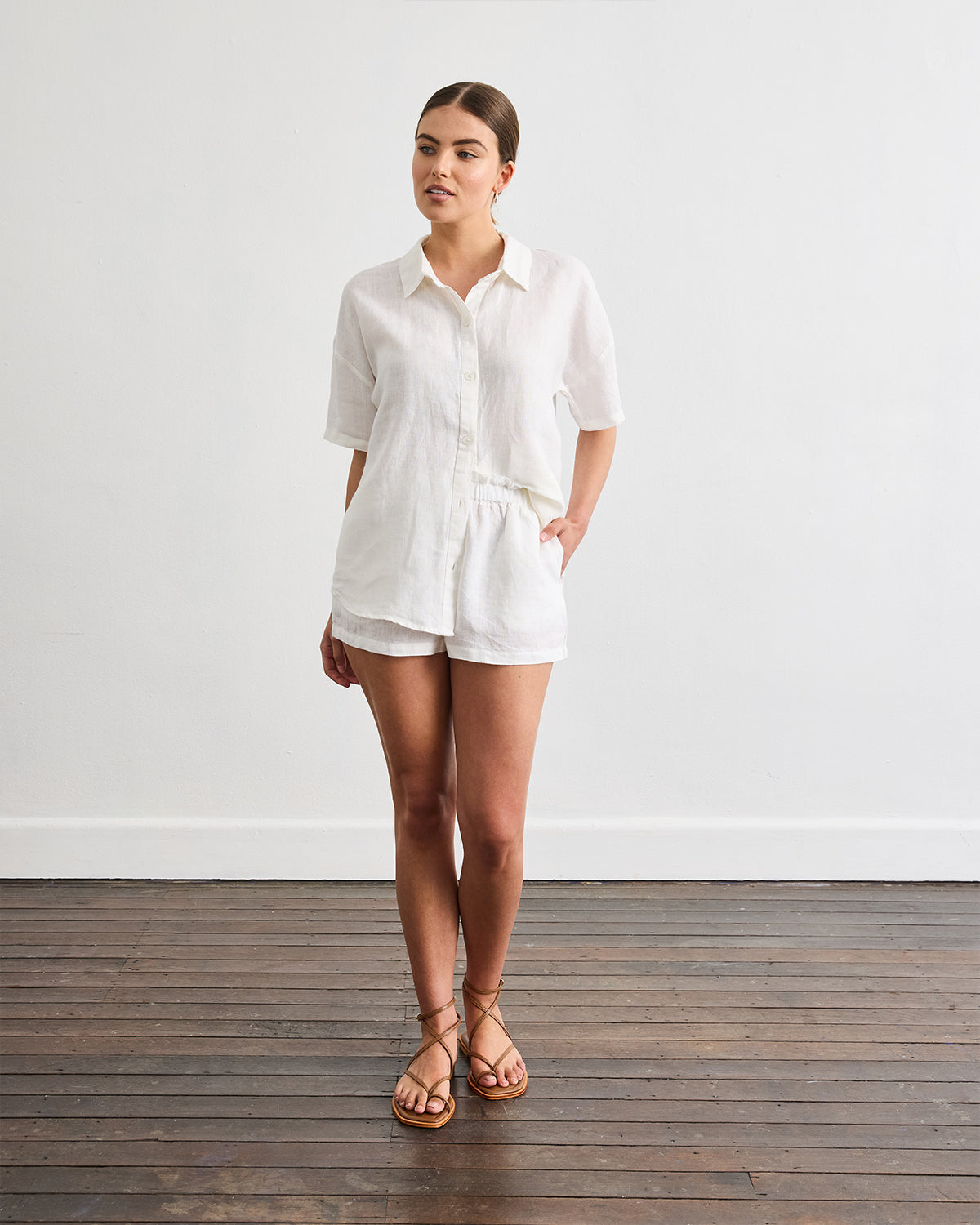Marina Shorts in White